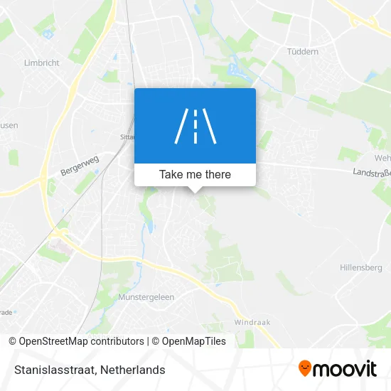Stanislasstraat map