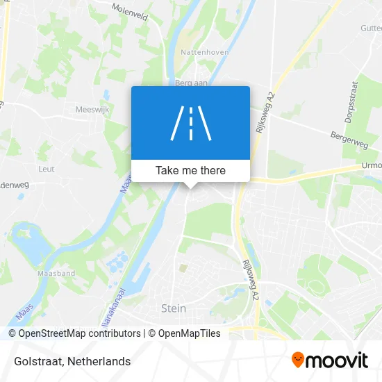 Golstraat map