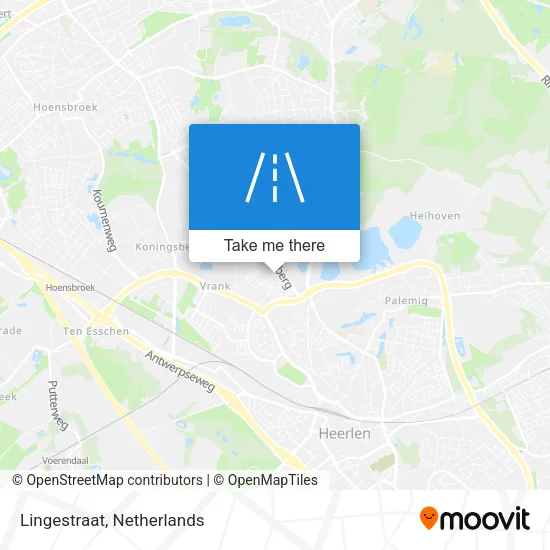 Lingestraat map