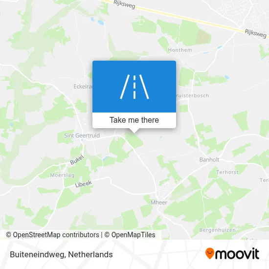 Buiteneindweg map
