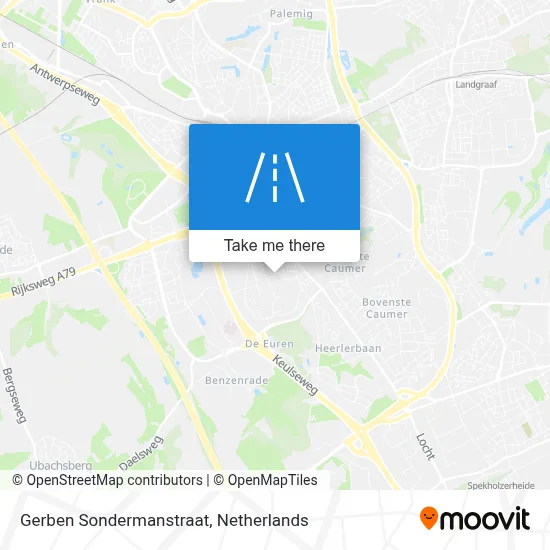 Gerben Sondermanstraat map