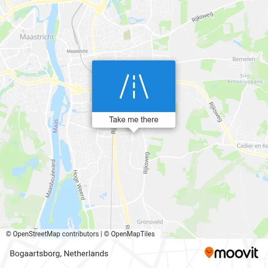 Bogaartsborg map