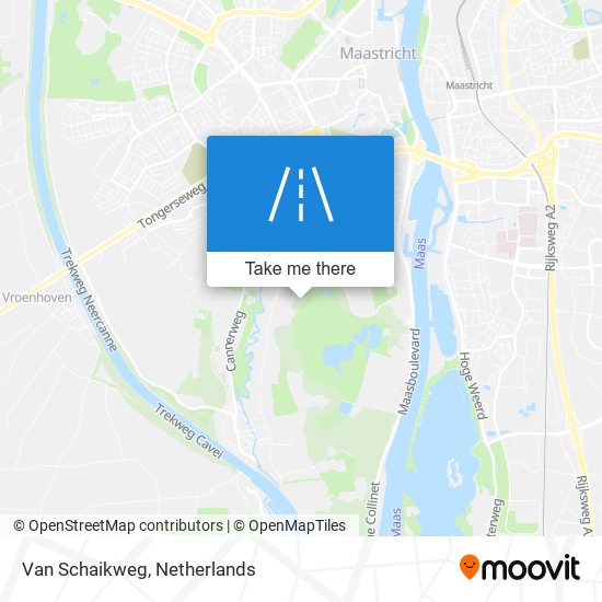 Van Schaikweg map