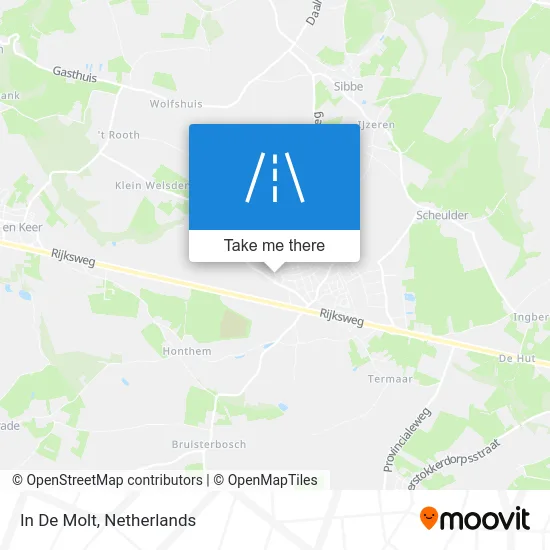 In De Molt map