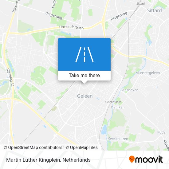Martin Luther Kingplein map