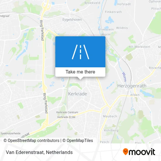 Van Ederenstraat map