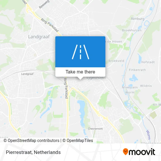 Pierrestraat map