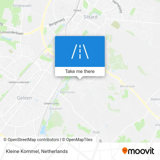 Kleine Kommel map
