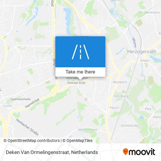 Deken Van Ormelingenstraat map