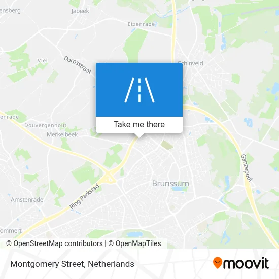 Montgomerystraat map