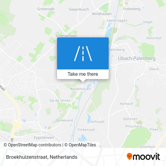 Broekhuizenstraat map