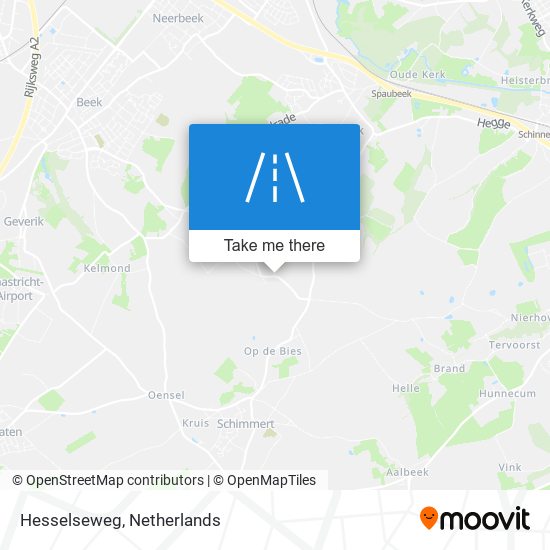 Hesselseweg map