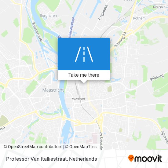 Professor Van Italliestraat map