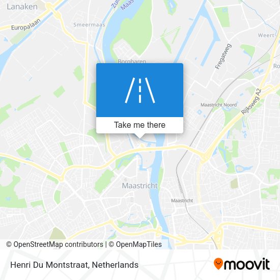Henri Du Montstraat map