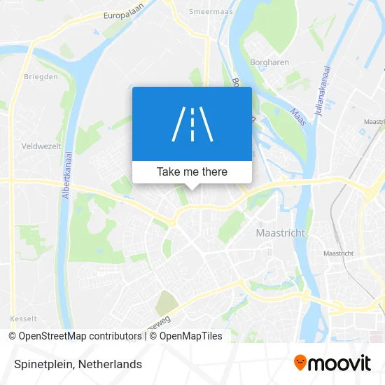 Spinetplein map