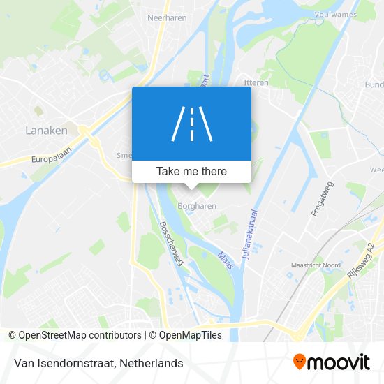 Van Isendornstraat map
