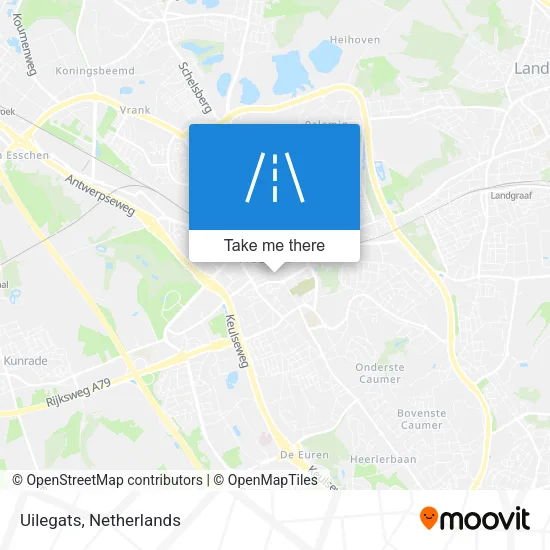 Uilegats map
