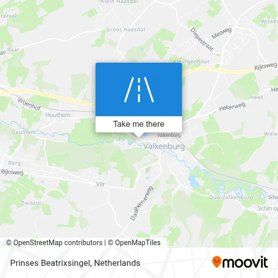 Prinses Beatrixsingel map