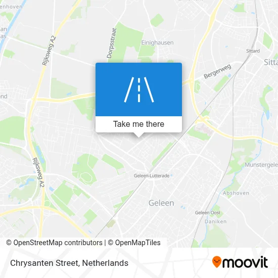 Chrysantenstraat map