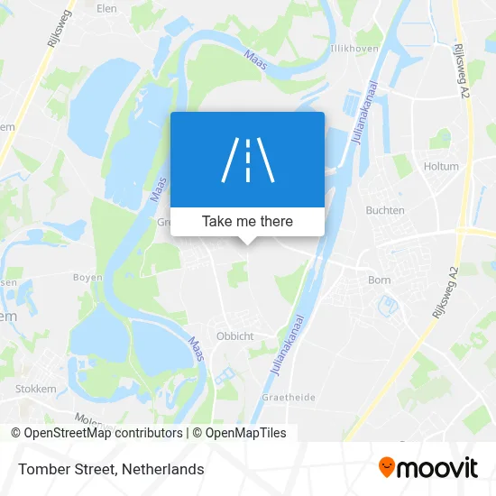 Tomberstraat map