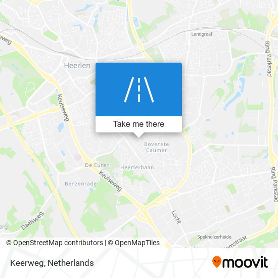 Keerweg Karte