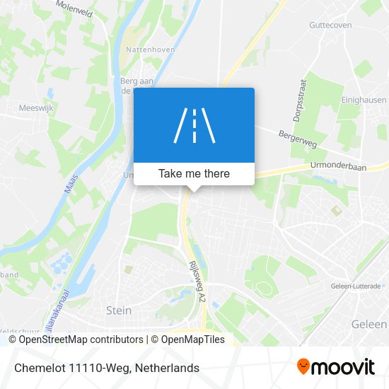 Chemelot 11110-Weg map