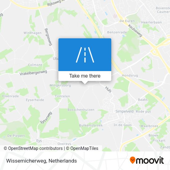 Wissemicherweg map
