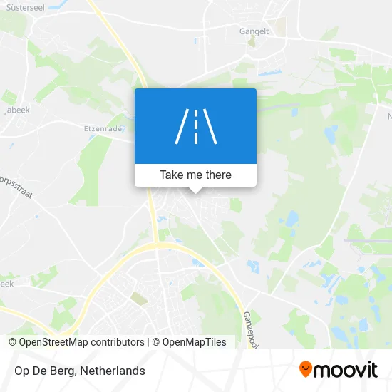 Op De Berg map