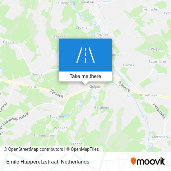 Emile Hupperetzstraat map