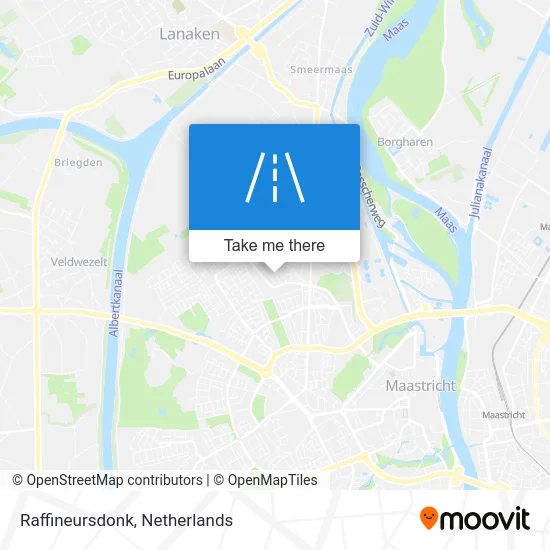 Raffineursdonk Karte