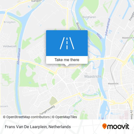 Frans Van De Laarplein map