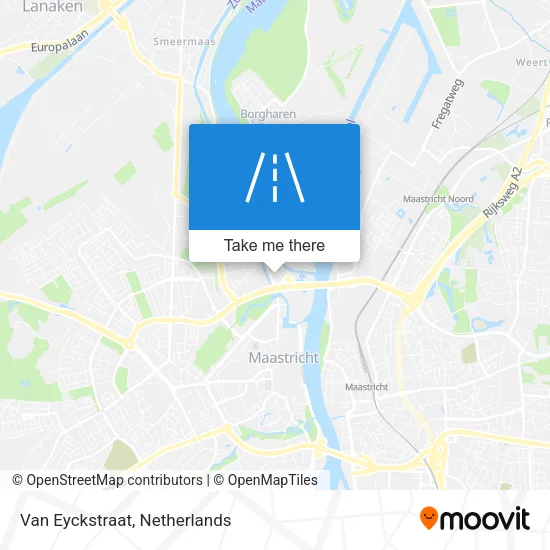 Van Eyckstraat map
