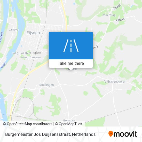 Burgemeester Jos Duijsensstraat map