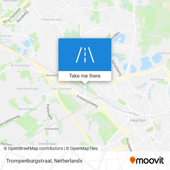 Trompenburgstraat map