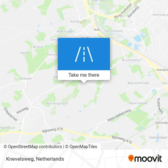 Knevelsweg map