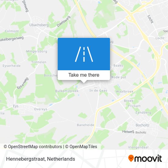 Hennebergstraat map