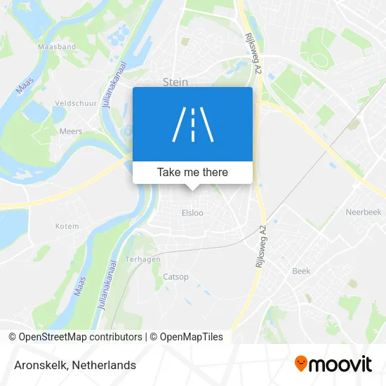 Aronskelk map