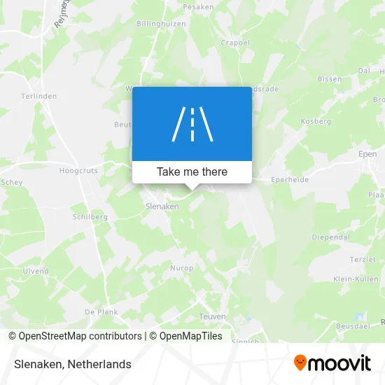 Slenaken map