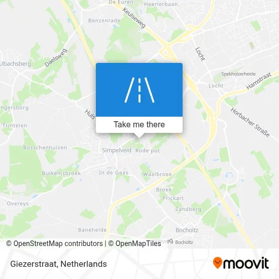 Giezerstraat map