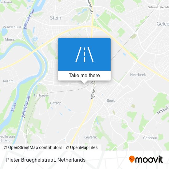 Pieter Brueghelstraat map