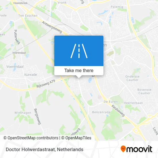 Doctor Holwerdastraat map