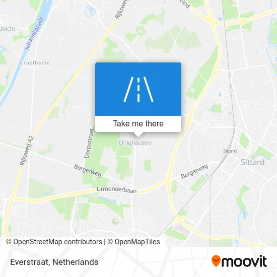 Everstraat map