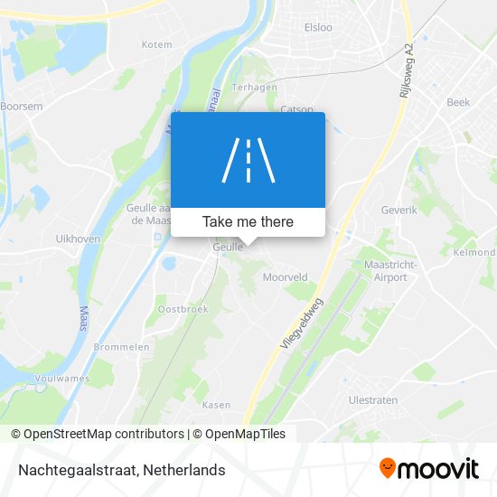 Nachtegaalstraat map