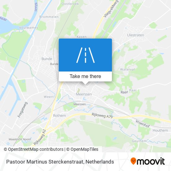 Pastoor Martinus Sterckenstraat map