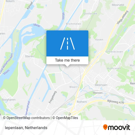 Iepenlaan map