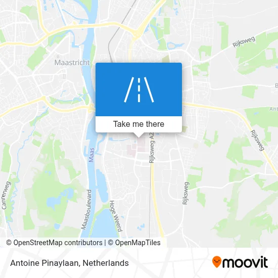 Antoine Pinaylaan map