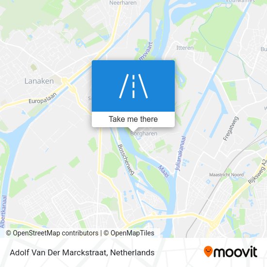 Adolf Van Der Marckstraat map