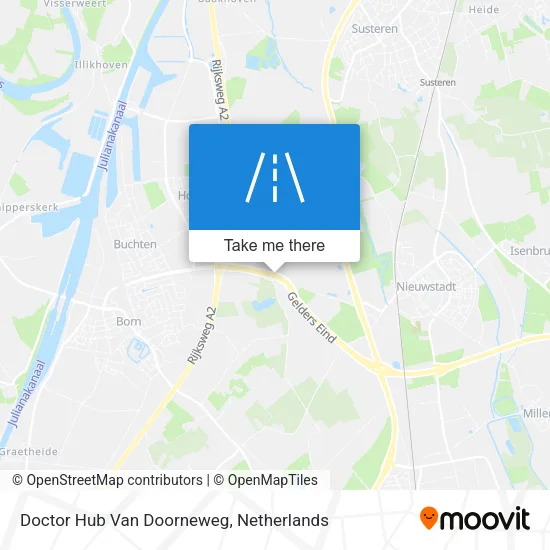 Doctor Hub Van Doorneweg map