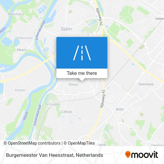 Burgemeester Van Heesstraat map