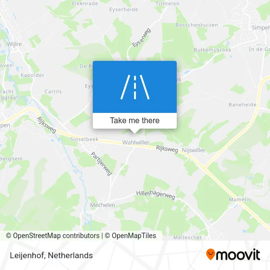 Leijenhof map
